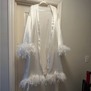 White Feather Robe